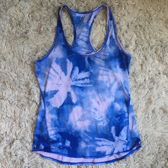 Athleta Sea Palm Chi Racerback Tank - Size M - Picture 2 of 6